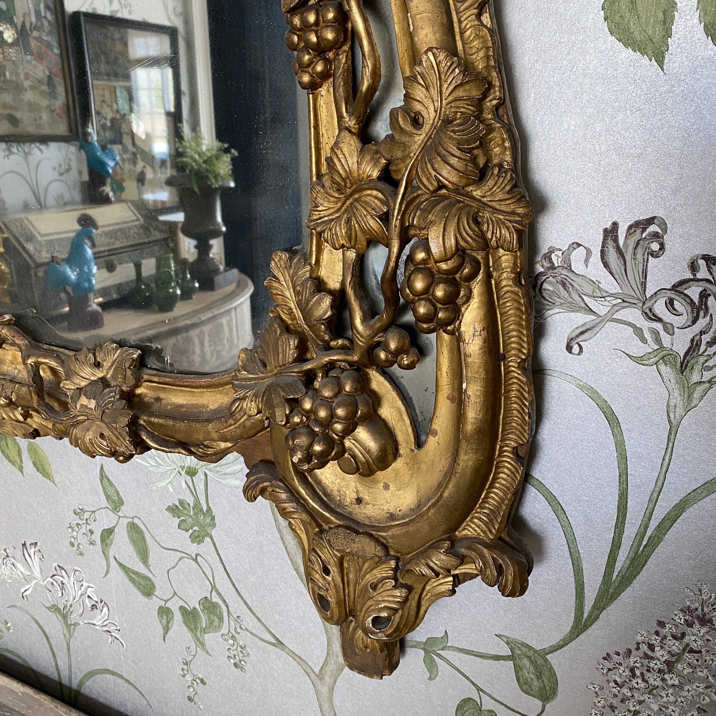 An Exceptional Large Louis XVI Period Provencal Mirror, South of